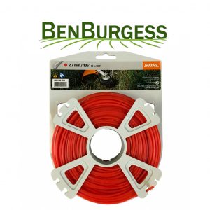 STIHL 2.7MM .105″ Pentagonal Mowing Line 80M 262' 00009303343