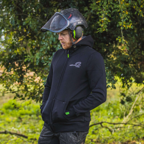 Arbortec Black PYL Zip Hoodie AT5020