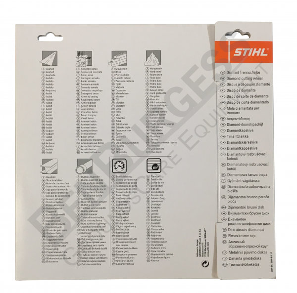 STIHL D-B10 Concrete Cutting Wheel 300mm/12" - Image 2