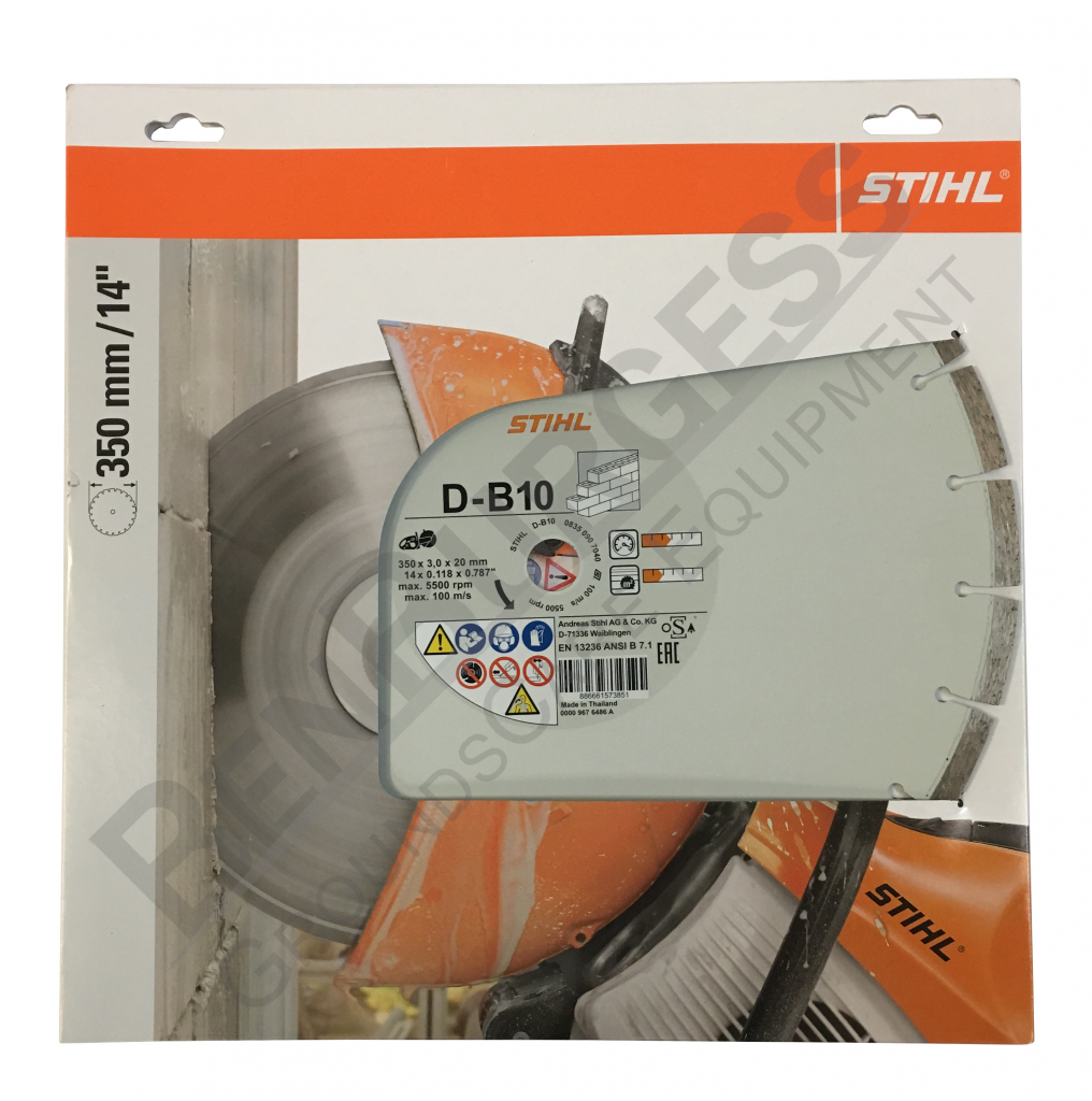 STIHL DB10 Concrete Cutting Wheel 350mm/14" Ben Burgess
