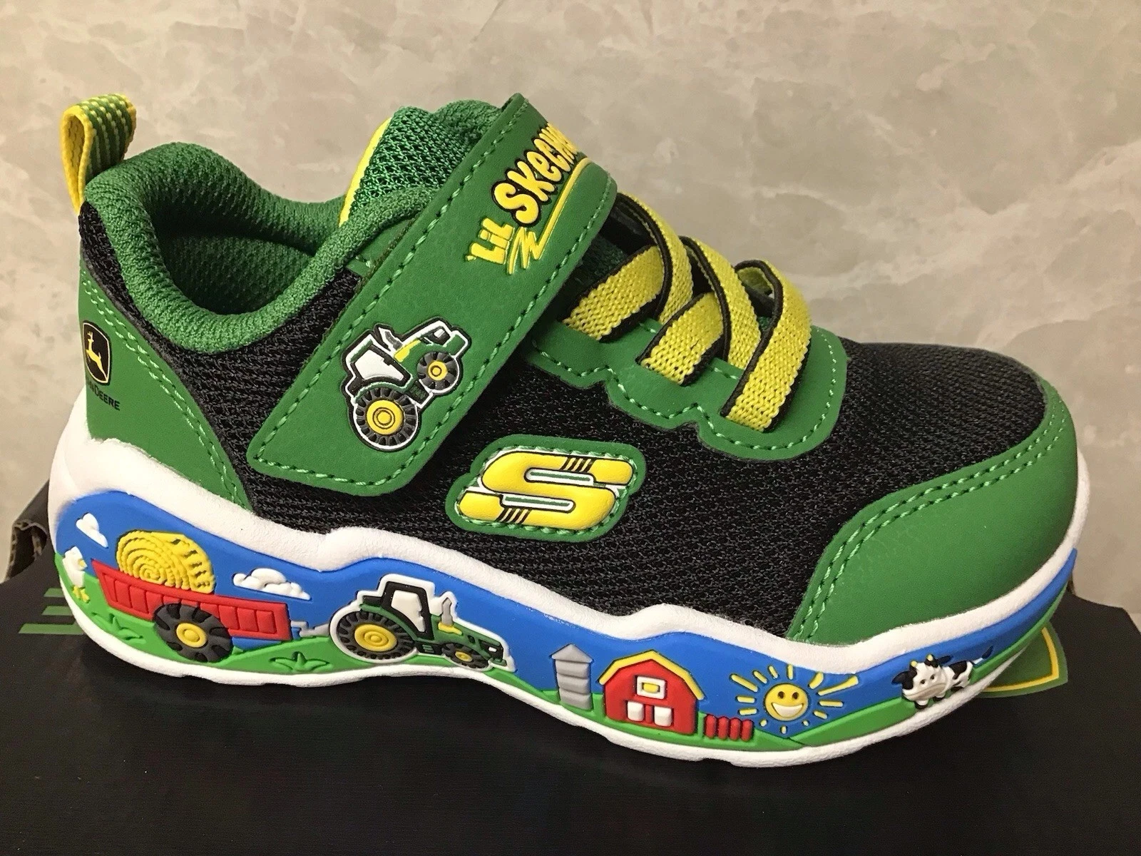 Skechers JOHN DEERE Barn Squad Buddies Trainer