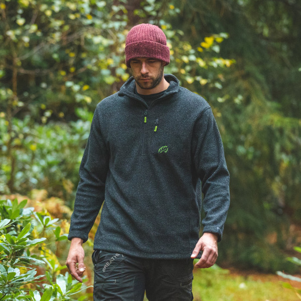 Arbortec Wolf Half Zip Grey Jumper AT5010