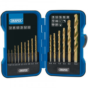 Draper 15pc HSS Drill Bit Set 18549