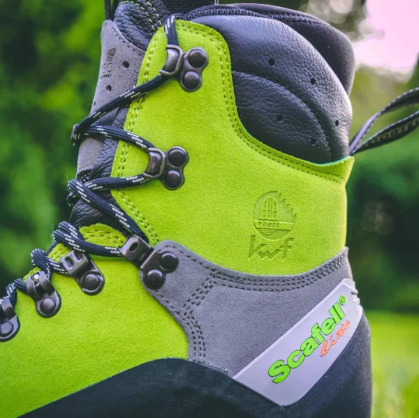 Arbortec Scafell Lite Class 2 Chainsaw Boots - Lime