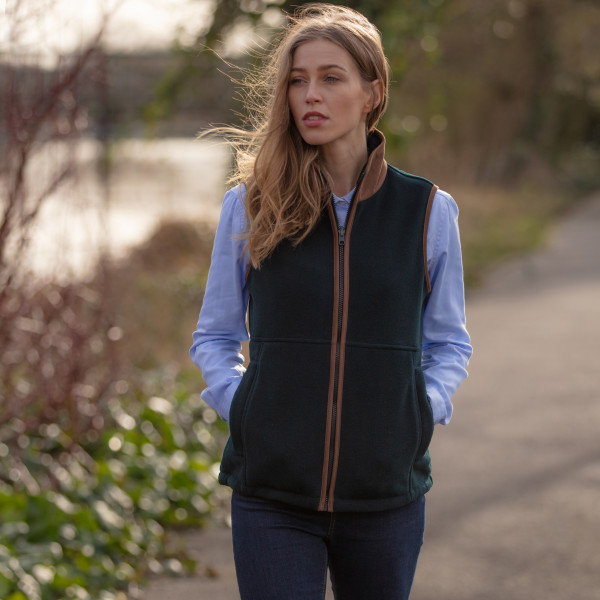 Alan Paine Aylsham Ladies Fleece Gilet - Image 2