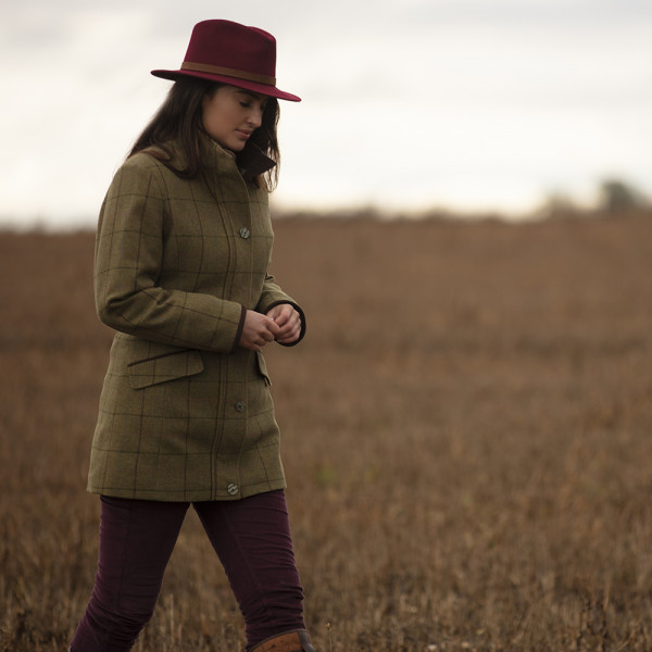 Alan Paine Combrook Ladies Tweed Field Jacket - Image 2