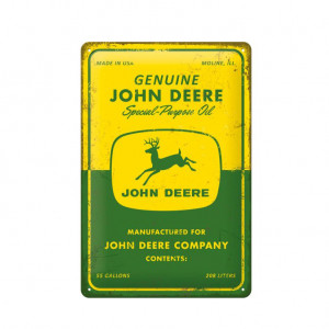 John Deere 'Special Purpose Oil' Tin Sign