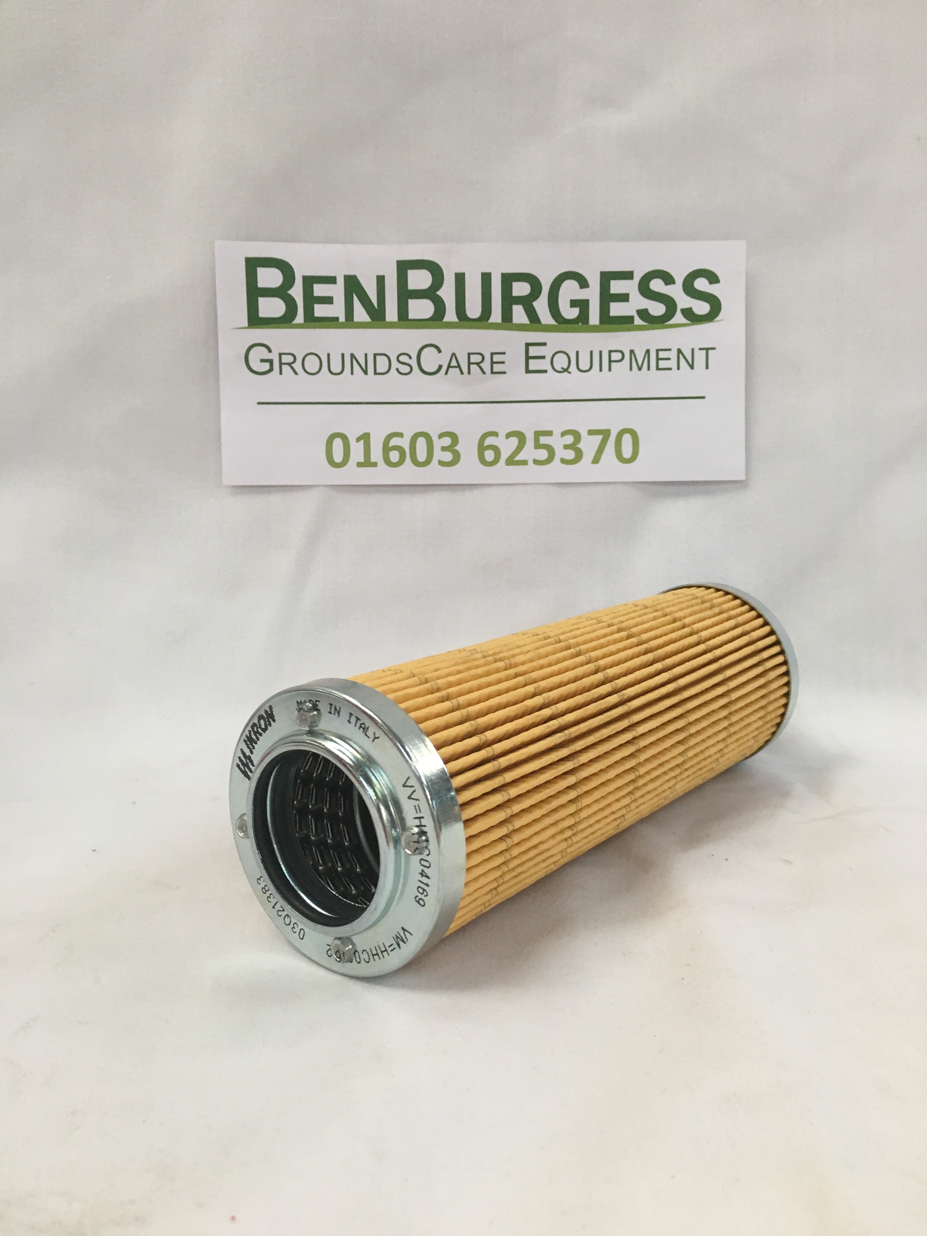 Hydraulic Tank Filter Ben Burgess GroundsCare Parts