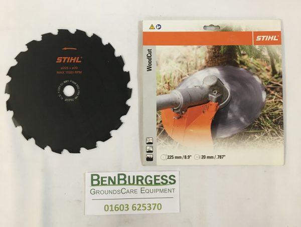 STIHL Circular Saw Blade, Chisel-Tooth (22 Teeth) 225MM