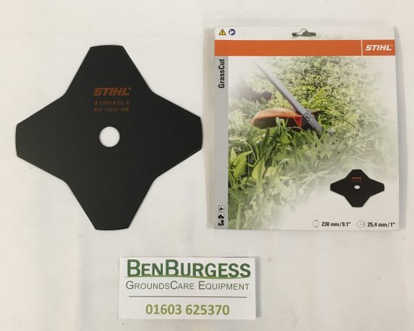 STIHL Grass Cutting Blade (4 Blade) 230MM 9.1"