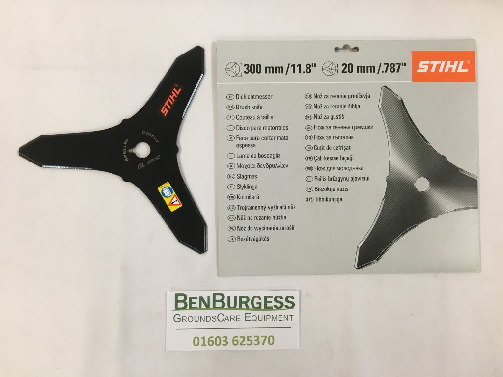 STIHL Brush Knife 300MM (3 Blade) Ben Burgess
