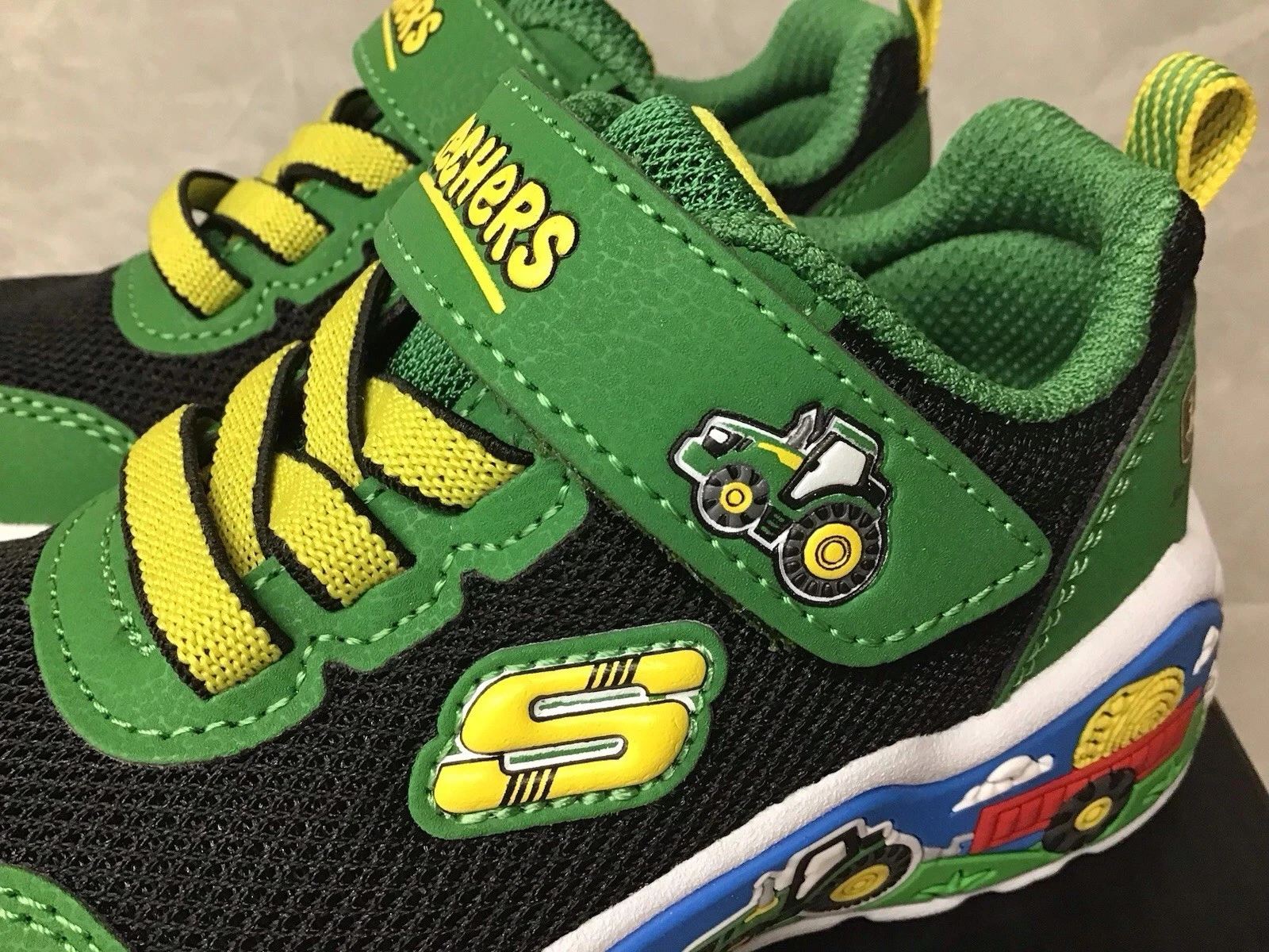 Skechers JOHN DEERE Barn Squad Buddies Trainer - Image 6