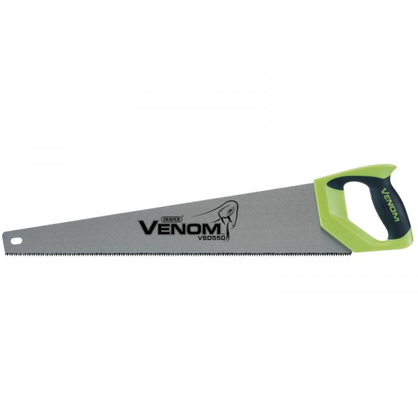 Draper Venom® Double Ground Handsaw 550mm 7TPI/8PPI 82196