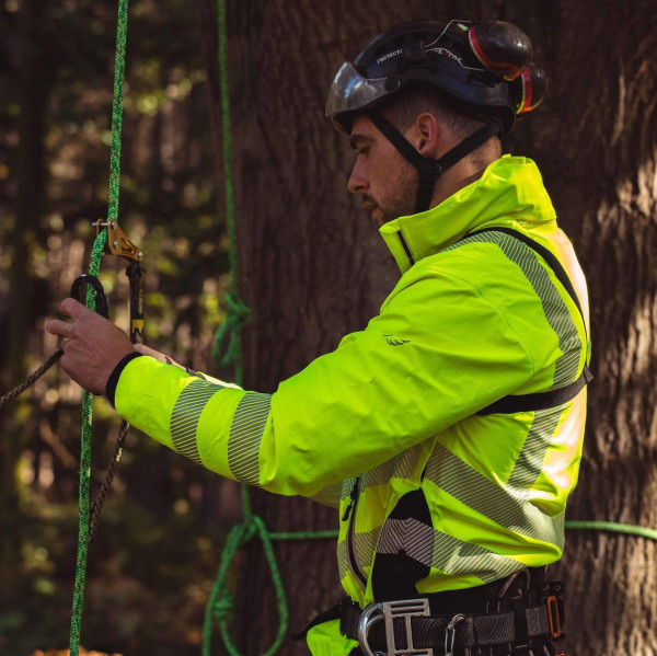 Arbortec BreatheDry® Hi-Vis Waterproof Smock - Yellow