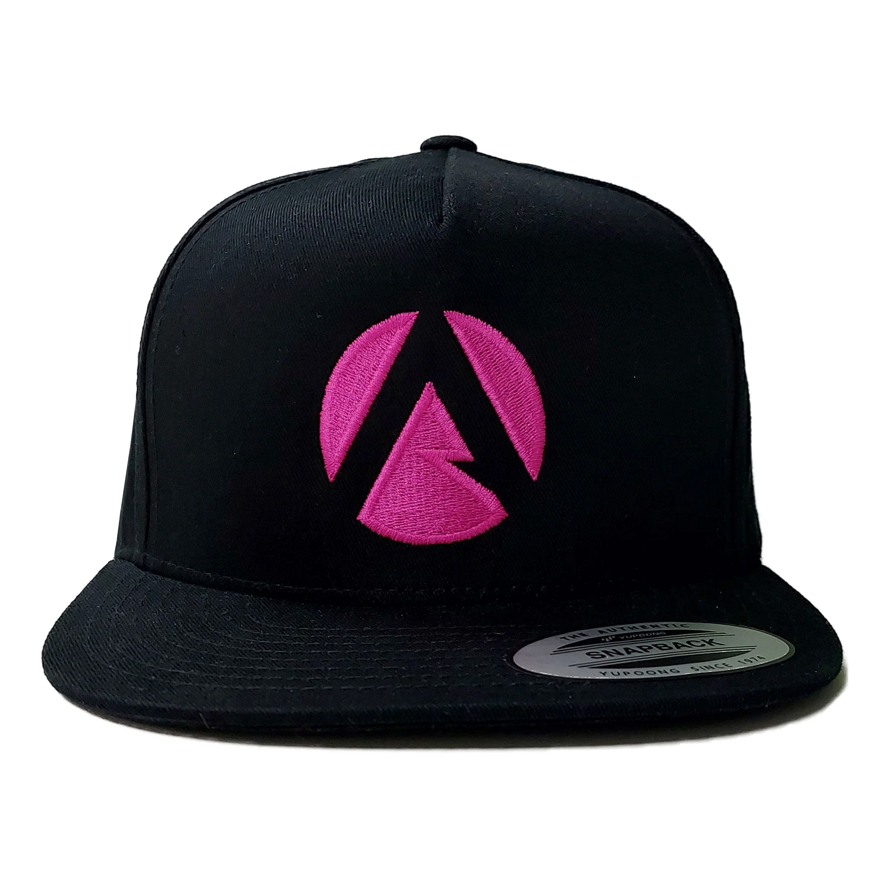 Pink and black baseball cap 2025