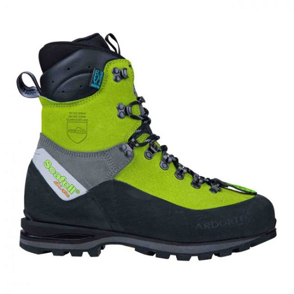 Arbortec Scafell Lite Class 2 Chainsaw Boots - Lime