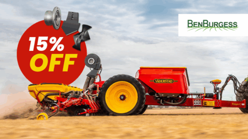 Vaderstad with 15% offer from Ben Burgess