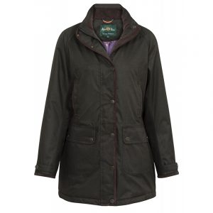 Fernley Ladies Waterproof Weekend Coat Woodland