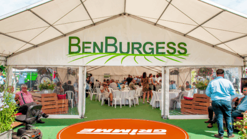 Ben Burgess Stand at the Royal Norfolk Show