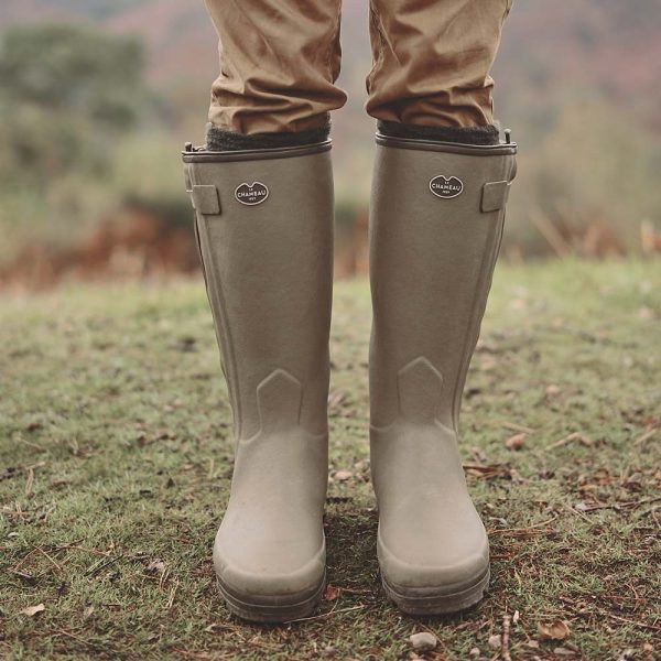 Men's Chasseur Neoprene Lined Wellingtons - Image 8