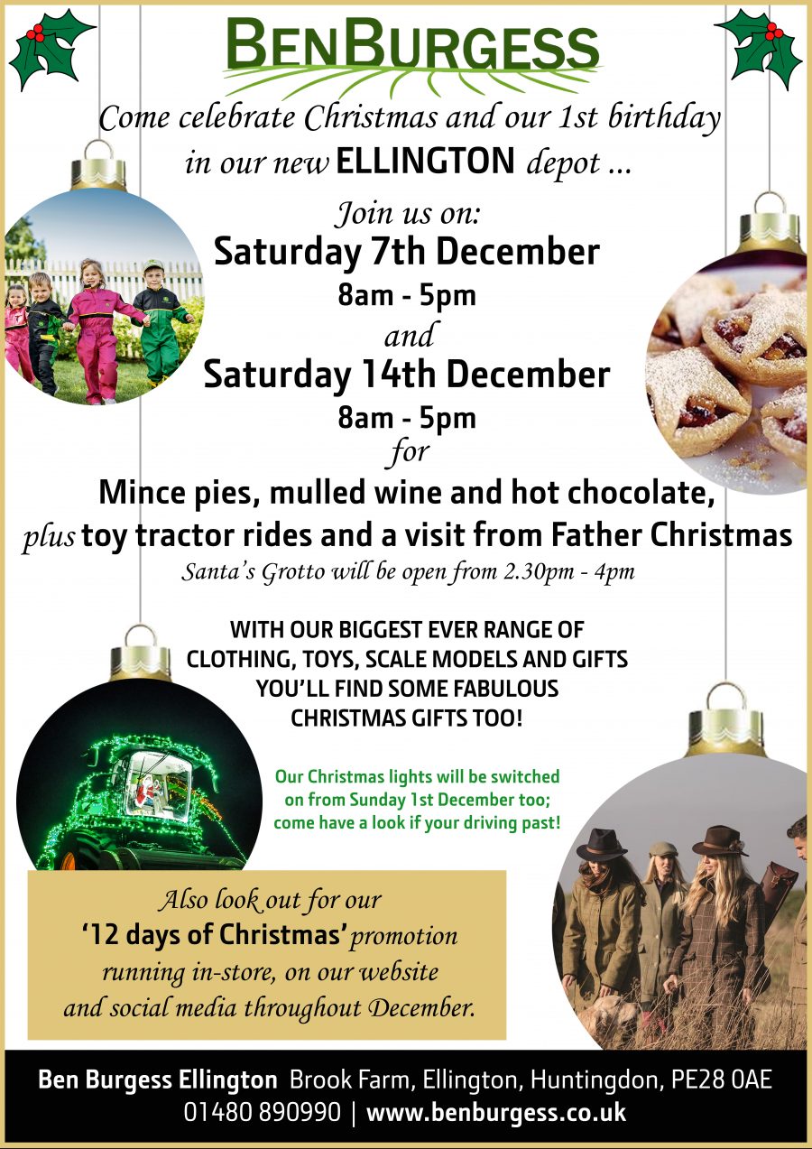 Ellington Christmas Event 7th December 2019 Ben Burgess