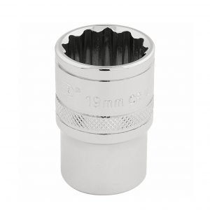 Draper HI-TORQ® 19mm 12 Point Socket 1/2" Sq. Dr. 33231