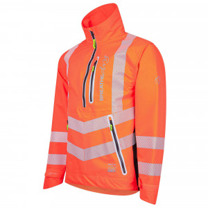 Arbortec BreatheDry® Hi-Vis Waterproof Smock - Orange