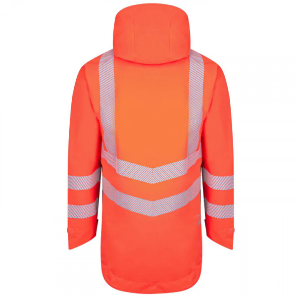 Arbortec BreatheDry® Hi-Vis Waterproof Smock - Orange
