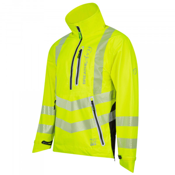 Arbortec BreatheDry® Hi-Vis Waterproof Smock - Yellow