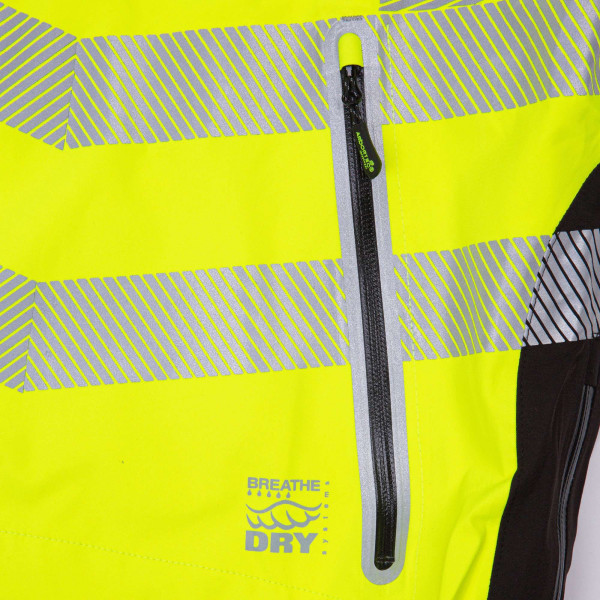 Arbortec BreatheDry® Hi-Vis Waterproof Smock - Yellow