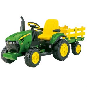 John Deere Ground Force Tractor and Trailer