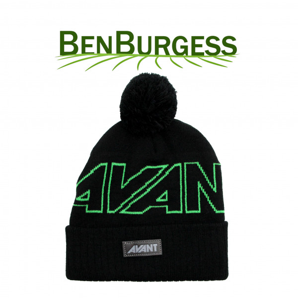 Avant Black Bobble Hat