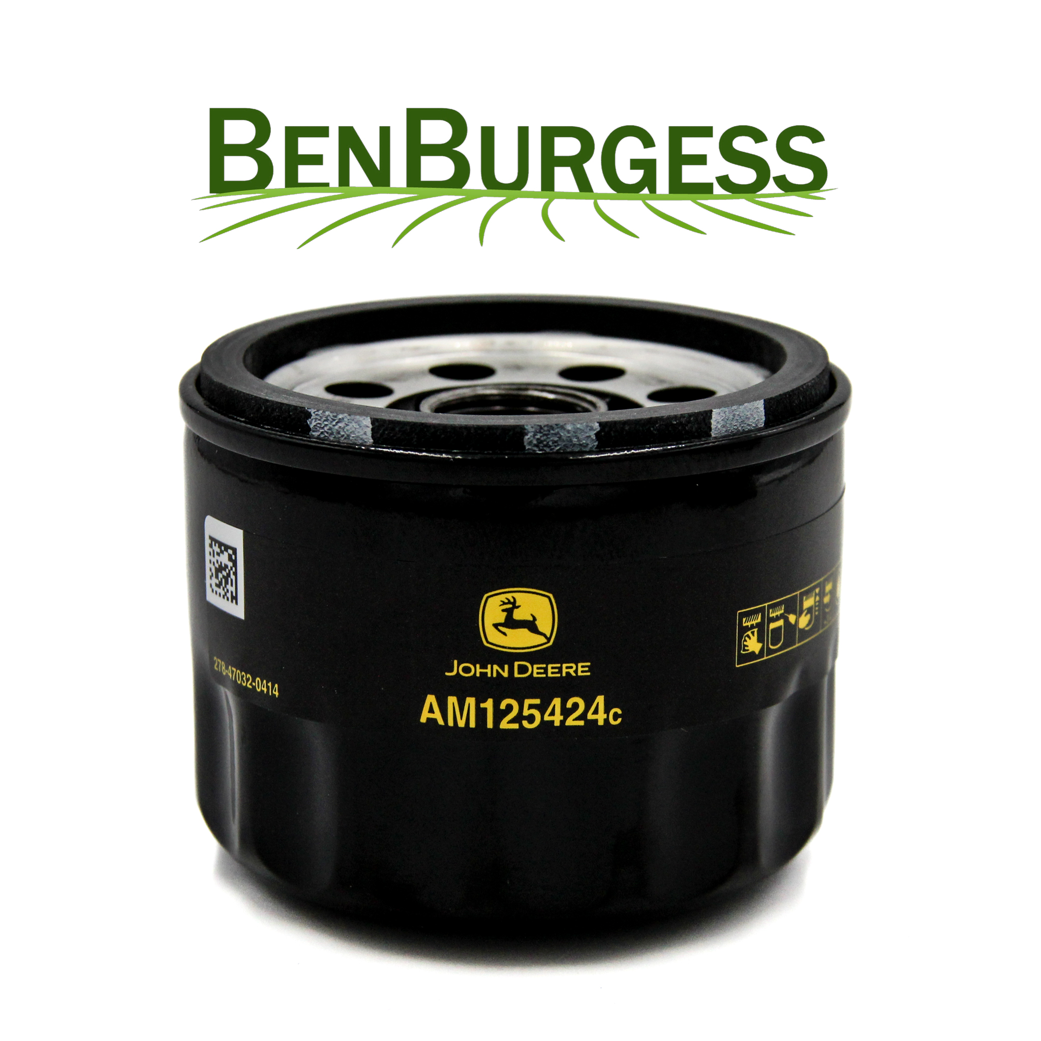 John Deere Engine Oil Filter AM125424 - Ben Burgess