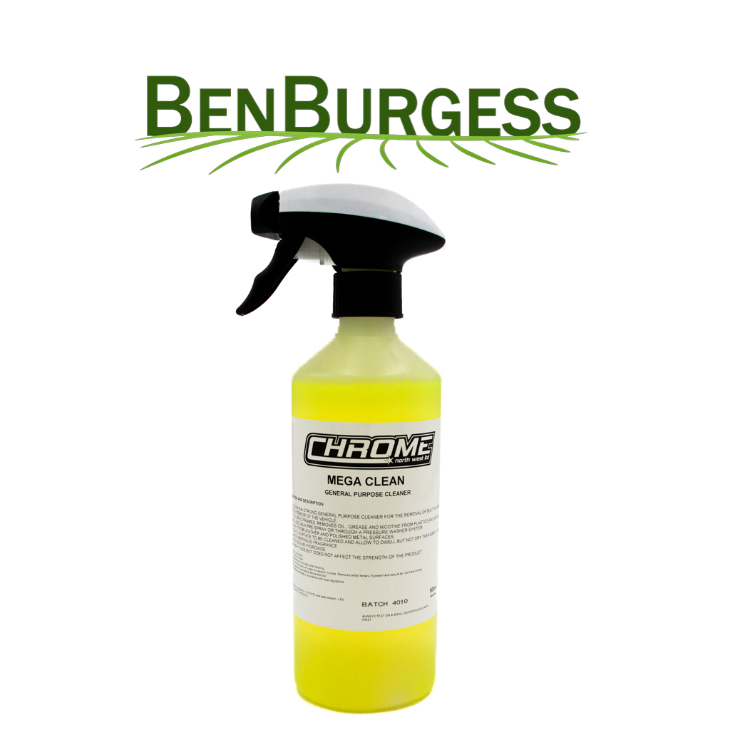 Chrome Mega Clean General Purpose Cleaner - Ben Burgess