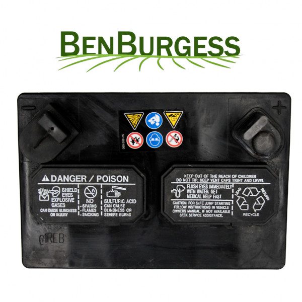 John Deere Wet Charged Battery 12V 24AH MCYP340PF