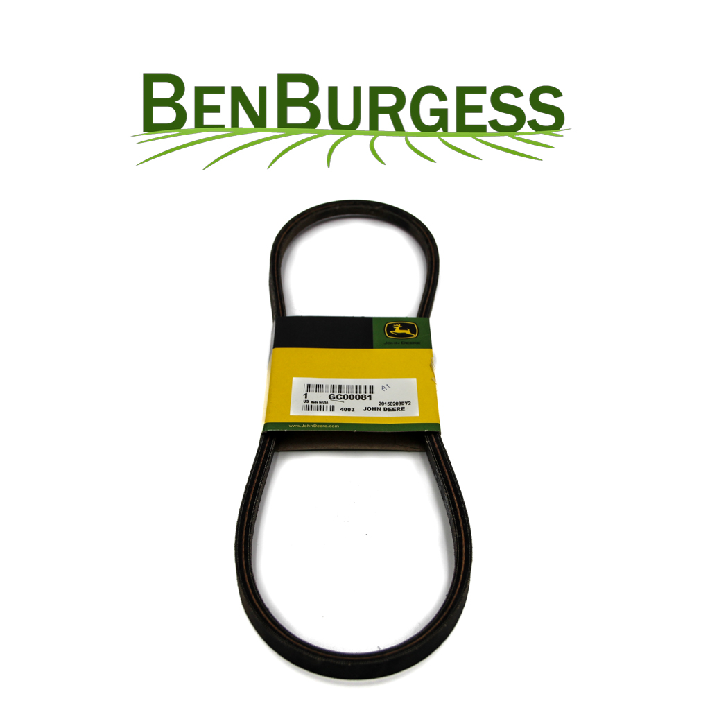 John Deere Mower Drive Belt Gc00081 Ben Burgess