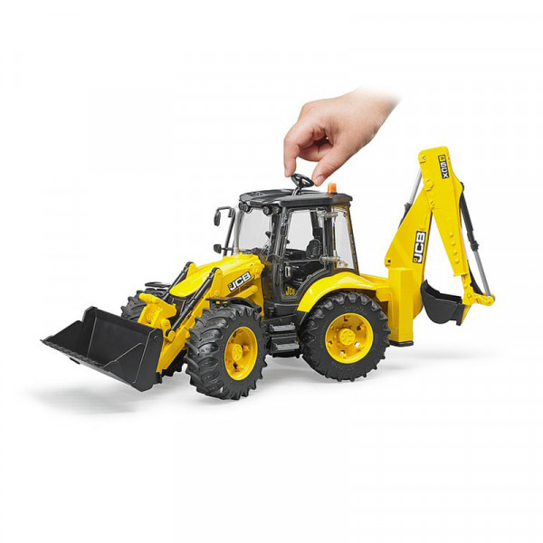 Bruder 02454 JCB 5CX Backhoe Loader 1:16 Model - Image 3