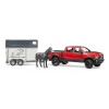 Bruder 02501 RAM 2500 Power Wagon With Horse Trailer & Horse - Image 3
