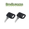 John Deere HPX Gator Ignition Key Pack of 2 AM131841