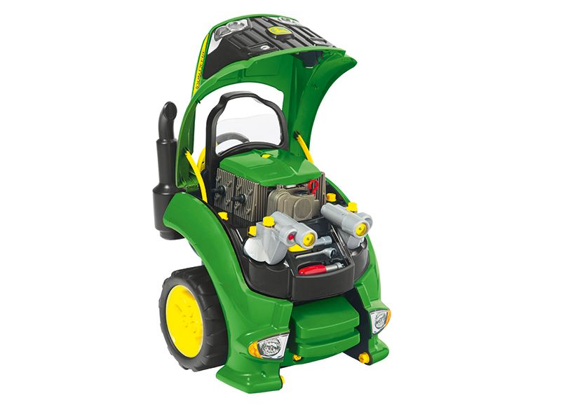 Tractor shop engine toy