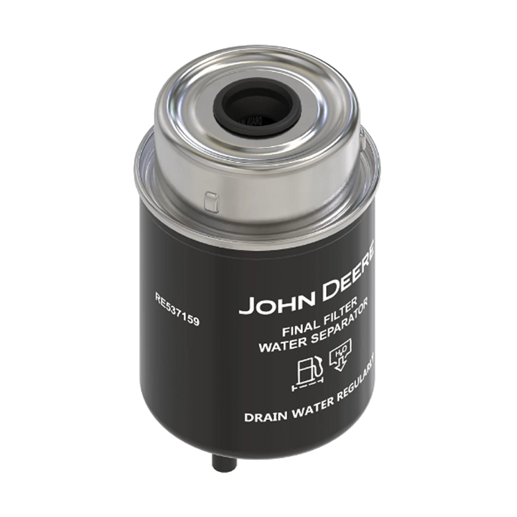 Kumar Bros USA New Fuel Filter With Bowl & Spring For John Deere Skid Steer 4475, 5575, 6675, 7775