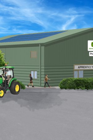 An impression of the new John Deere & ProVQ Apprentice Training Centre, which is due to be officially opened in the autumn.