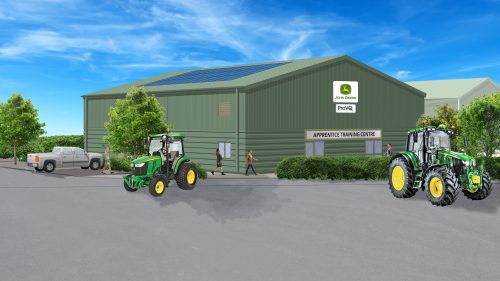 An impression of the new John Deere & ProVQ Apprentice Training Centre, which is due to be officially opened in the autumn.