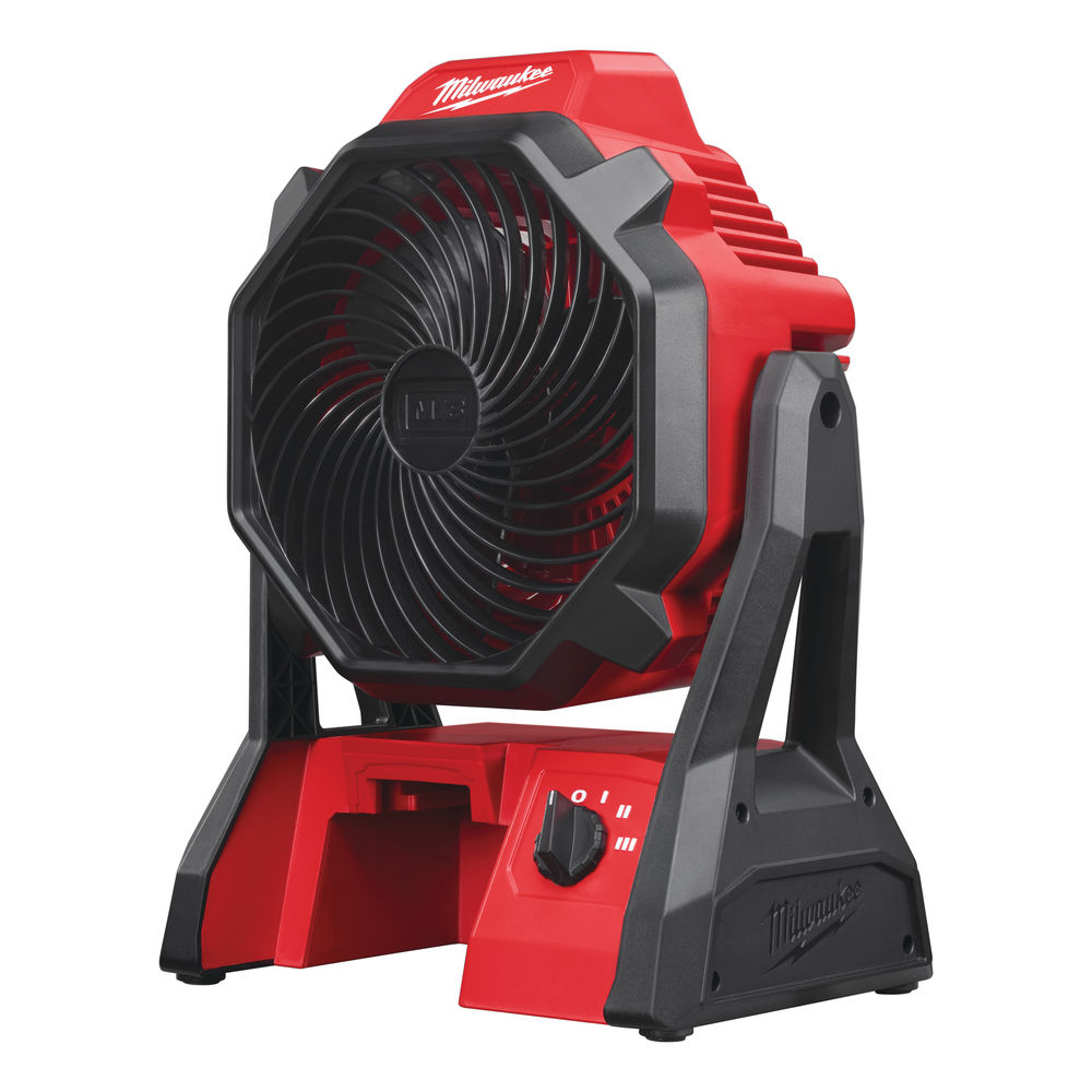 Milwaukee battery shop powered fan