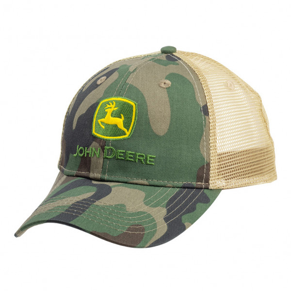 John Deere Camo Trucker Cap MC13080003BK