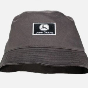 John Deere Grey Bucket Hat (MC14430878CH)