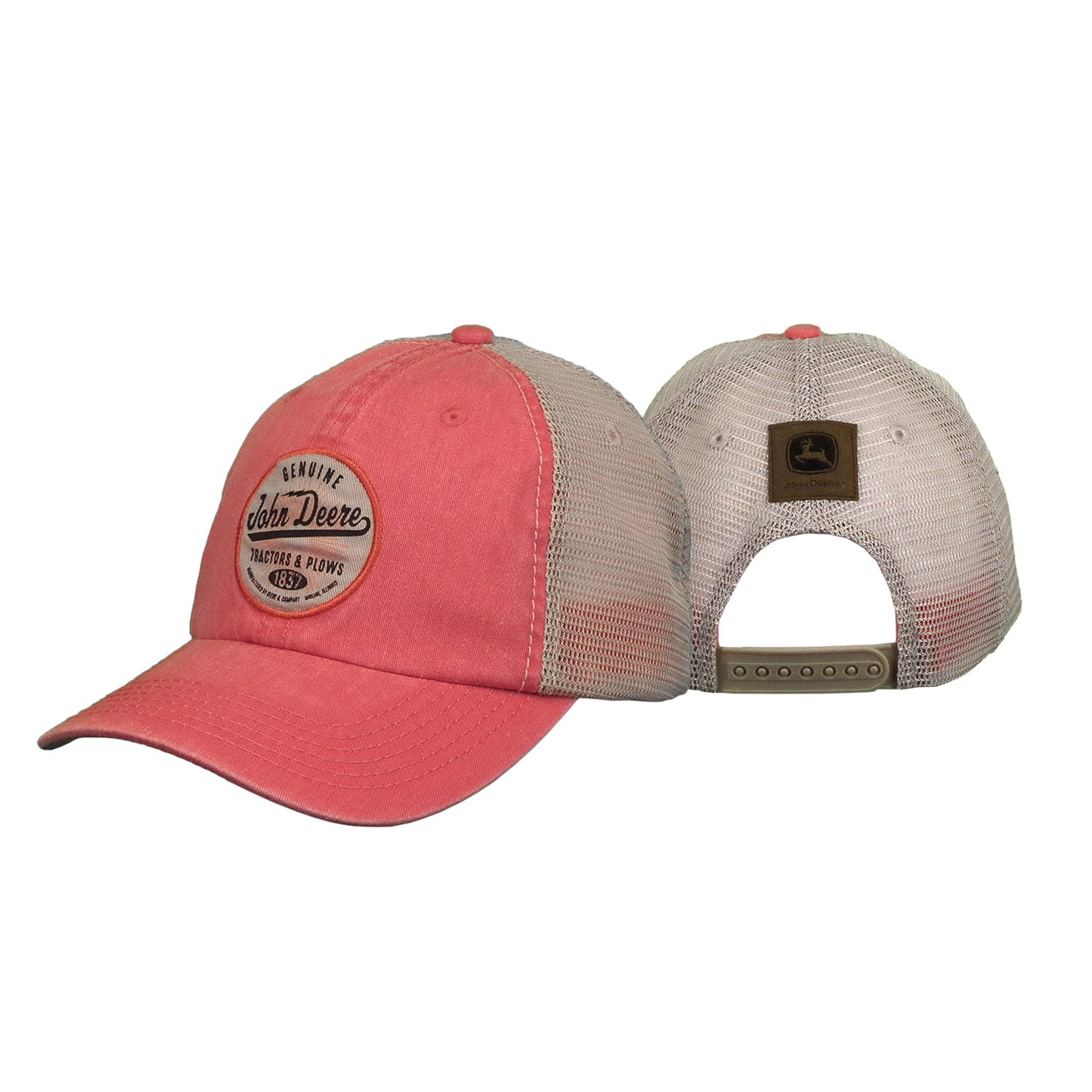 John Deere Pink Mesh Back Cap