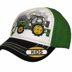 Genuine John Deere Kids Baseball Cap Toddler Tractor Design - JD-MC53080604BK