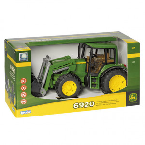 Bruder 09802 John Deere 6920 Tractor with Front Loader