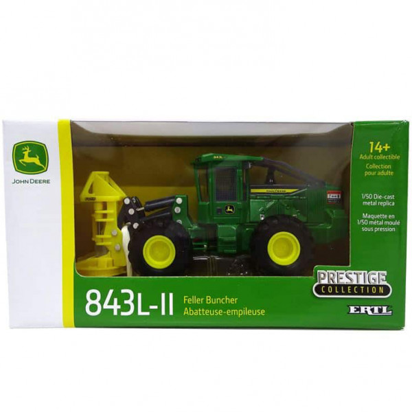 MCEL45678000 ERTL John Deere 843L-II Feller Buncher Model